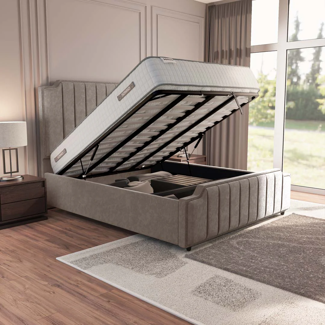 Washington Upholstered Ottoman Bed - Image 6