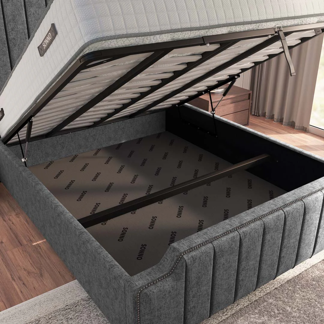 Washington Upholstered Ottoman Bed - Image 7