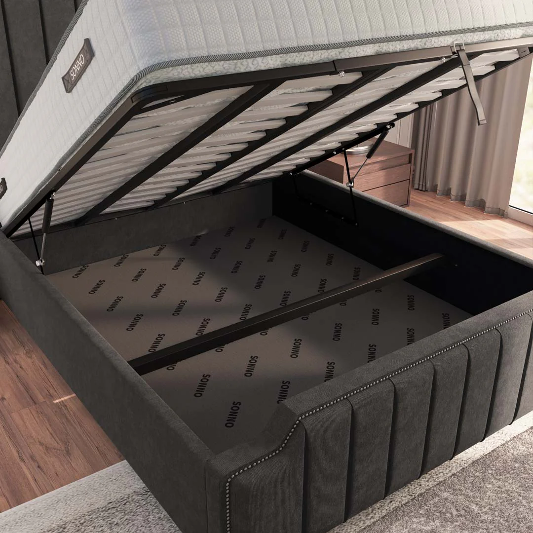 Washington Upholstered Ottoman Bed - Image 7