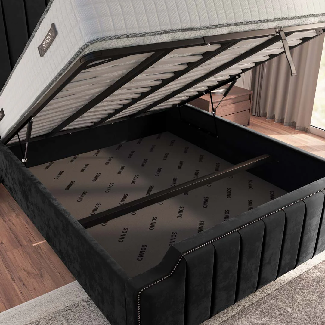 Washington Upholstered Ottoman Bed - Image 7